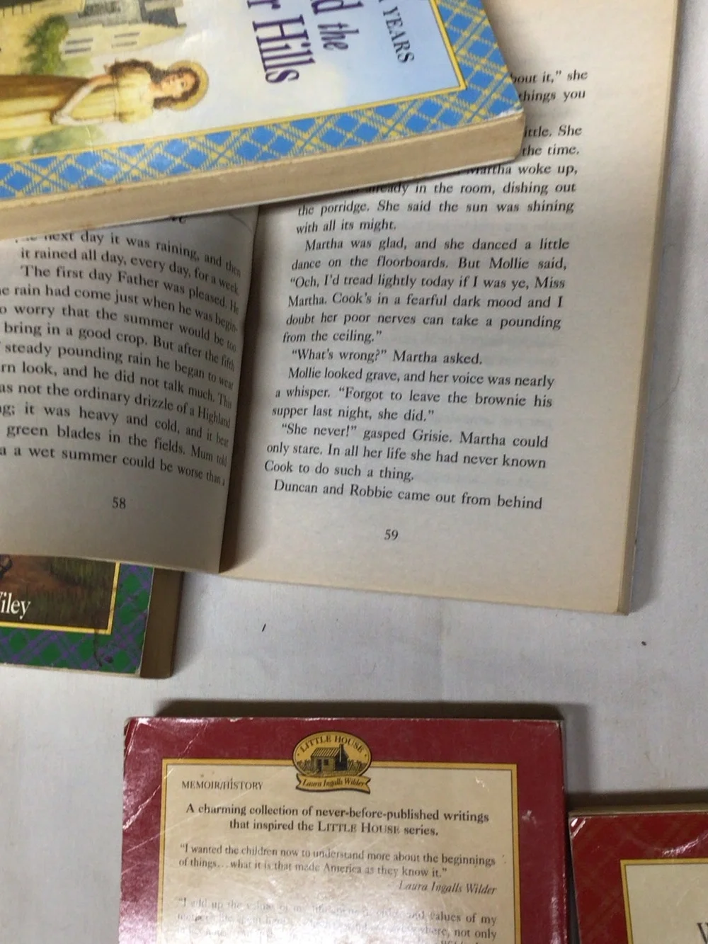 The Martha Years Paperback Book Set - Blue and Red Covers